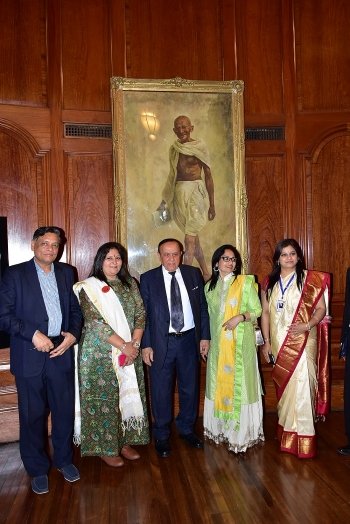 Honoured to accept invite for hi Tea with H.E.Yashwardhan Kumar Sinha, High Commissioner of India