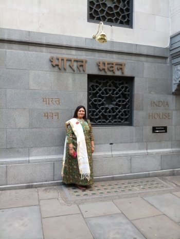 Honoured to accept invite for hi Tea with H.E.Yashwardhan Kumar Sinha, High Commissioner of India