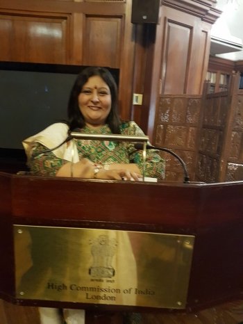 Honoured to accept invite for hi Tea with H.E.Yashwardhan Kumar Sinha, High Commissioner of India